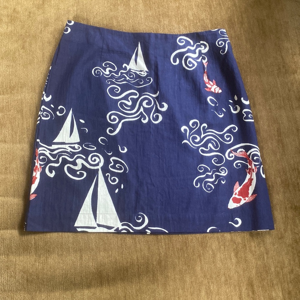 Angelique St. Croix 100% light summer mini skirt